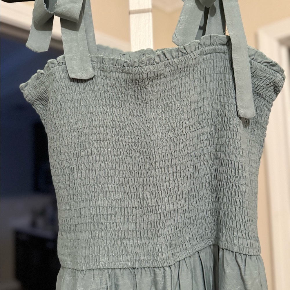 Elegant Green Maxi Dress